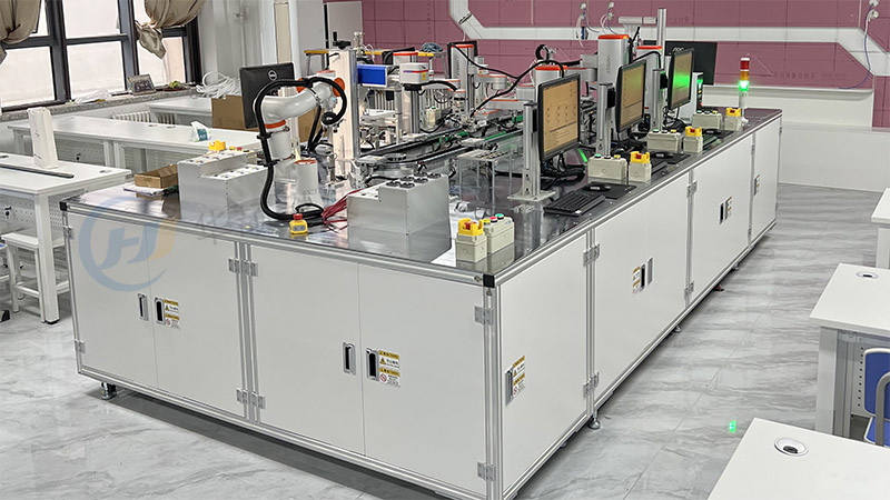 智能制造生產(chǎn)線的智慧教學(xué)實(shí)訓(xùn)平臺-華頡科技