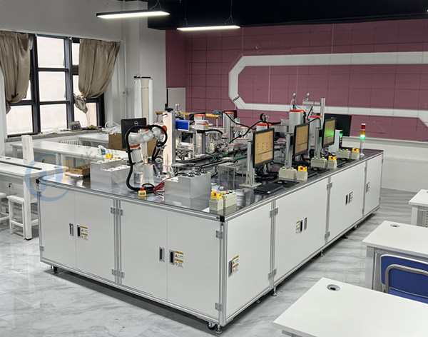 智能制造生產(chǎn)線的智慧教學(xué)實(shí)訓(xùn)平臺-華頡科技