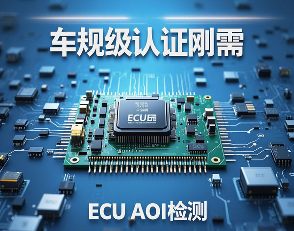 車規級認證剛需:ECU AOI檢測如何滿足ISO 26262功能安全驗證標準?