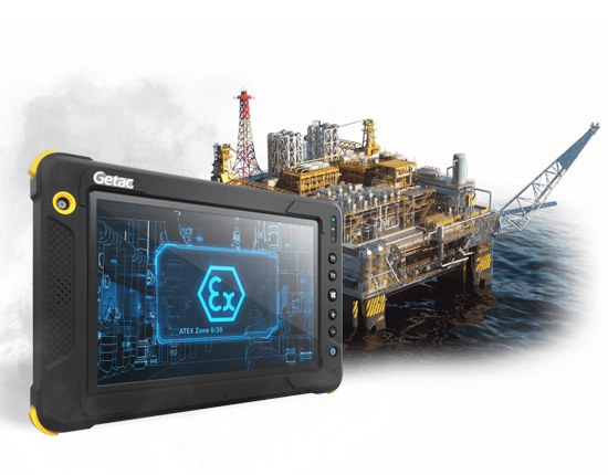 8英寸本安型1區(qū)防爆平板電腦